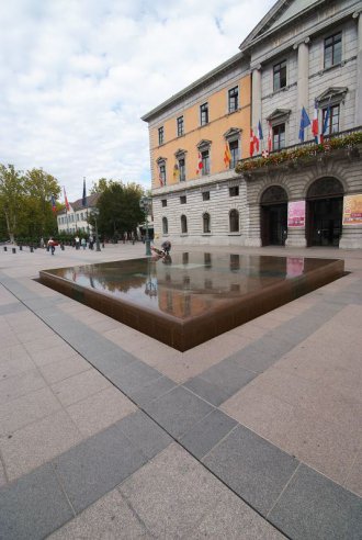 Dalles + fontaine Rouge Corail de Senones